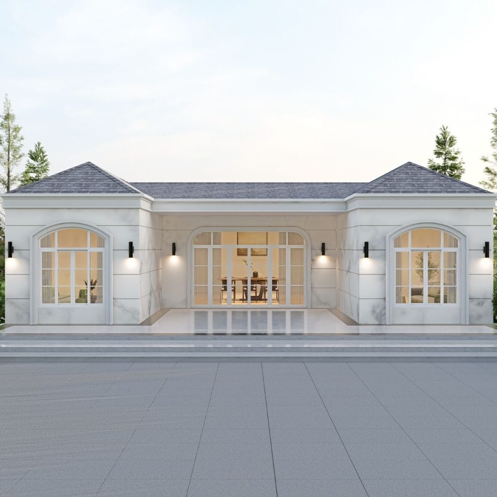 บ้านพักน็อคดาวน์สไตล์อังกฤษ