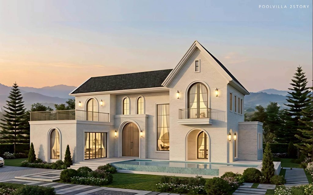 Modern Classic Pool Villa